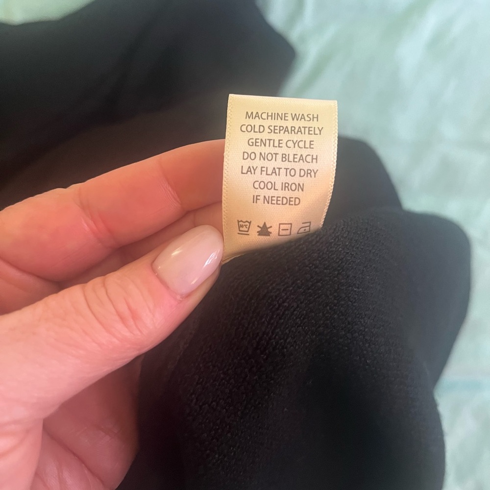 Max Studio Black Mock Turtleneck View 6